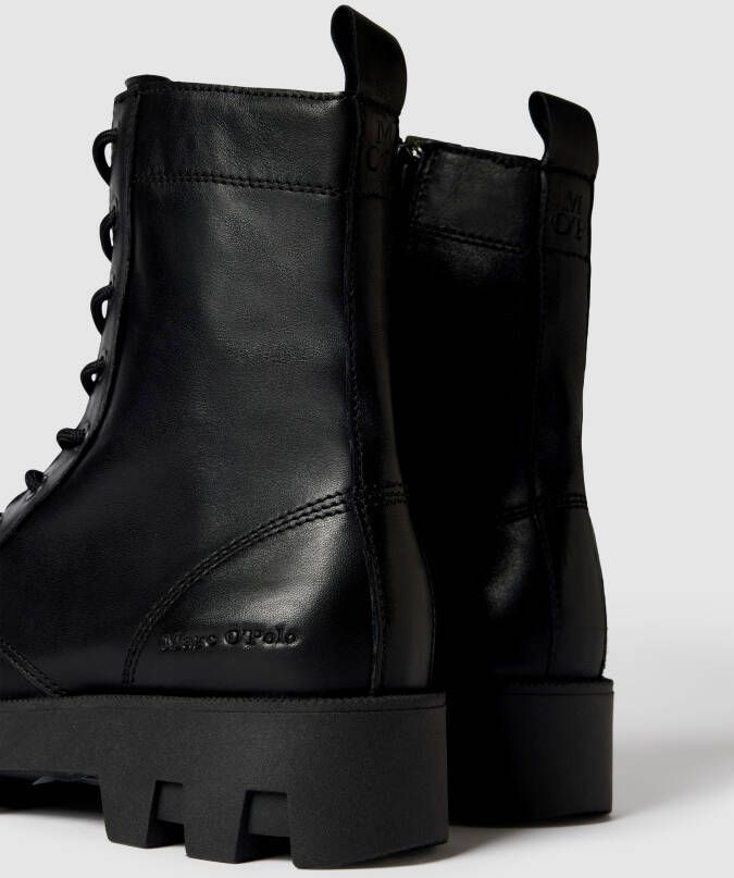 Marc O'Polo Veterboots met label in reliëf