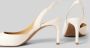 Michael Kors Elegante Decollete Hoge Hakken Schoenen Beige Dames - Thumbnail 20