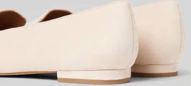 Newd Tamaris Ballerina's van leer in effen design