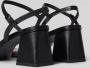 Tamaris Zwarte Elegante Open Platte Sandalen Black Dames - Thumbnail 24