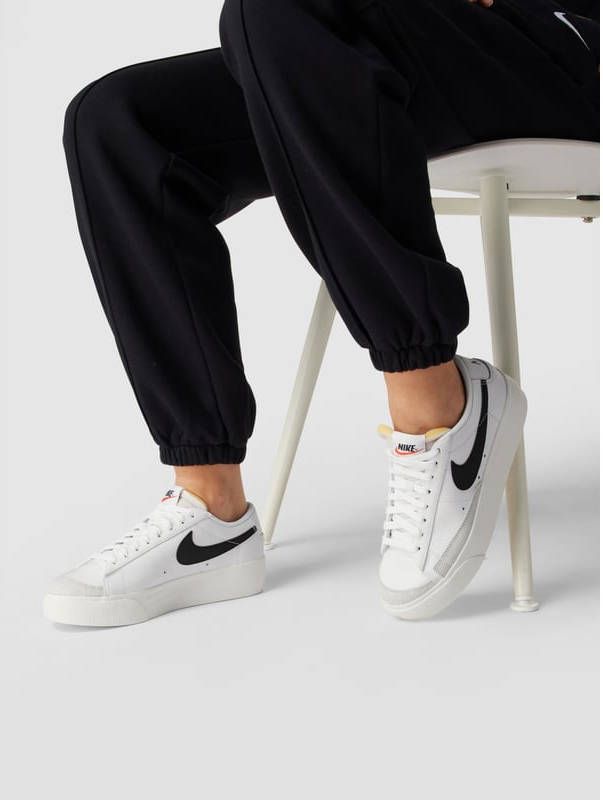 Nike Sneakers van leer met logopatch