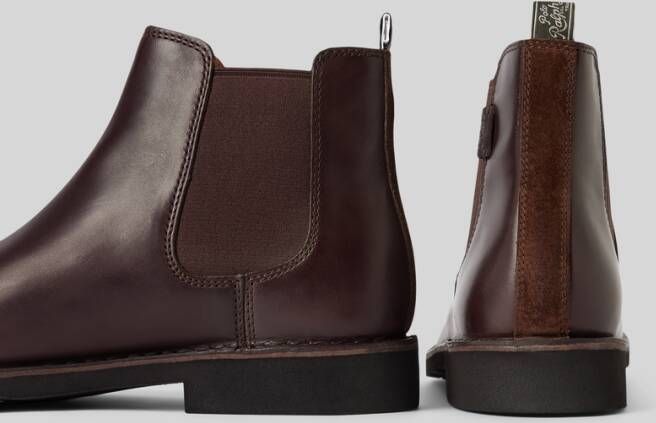 Polo Ralph Lauren Chelsea boots van leer model 'TALAN'