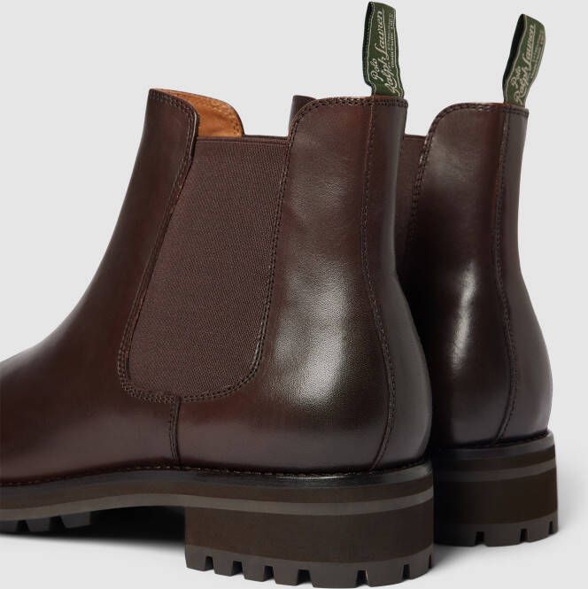 Polo Ralph Lauren Chelsea boots van leer model 'BRYSON'