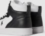 Polo Ralph Lauren High top sneakers van echt leer met labelstitching - Thumbnail 7