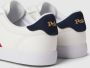 POLO RALPH LAUREN Court Vlc Lage sneakers Leren Sneaker Heren Blauw - Thumbnail 15