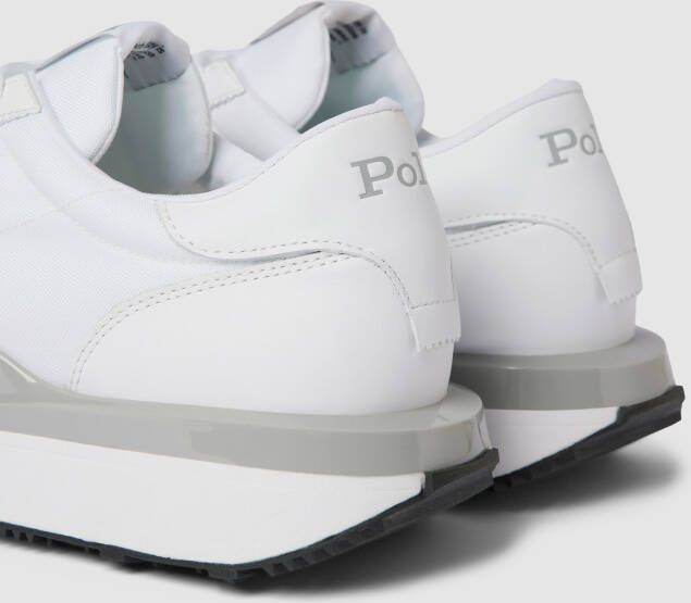 Polo Ralph Lauren Sneakers met labelstitching model 'TRAIN'