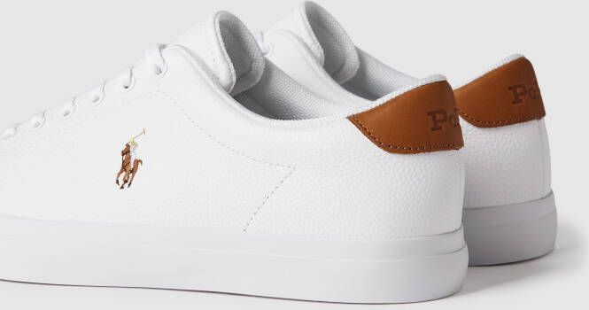 Polo Ralph Lauren Sneakers met logostitching model 'Longwood'