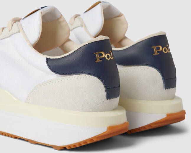 Polo Ralph Lauren Sneakers met logostitching model 'TRAIN'