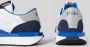 Polo Ralph Lauren Sneakers van leermix model 'Train' - Thumbnail 5
