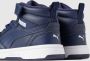 Puma Rebound V6 Mid sneaker donkerblauw Jongens Meisjes Imitatieleer 29 Sneakers - Thumbnail 7