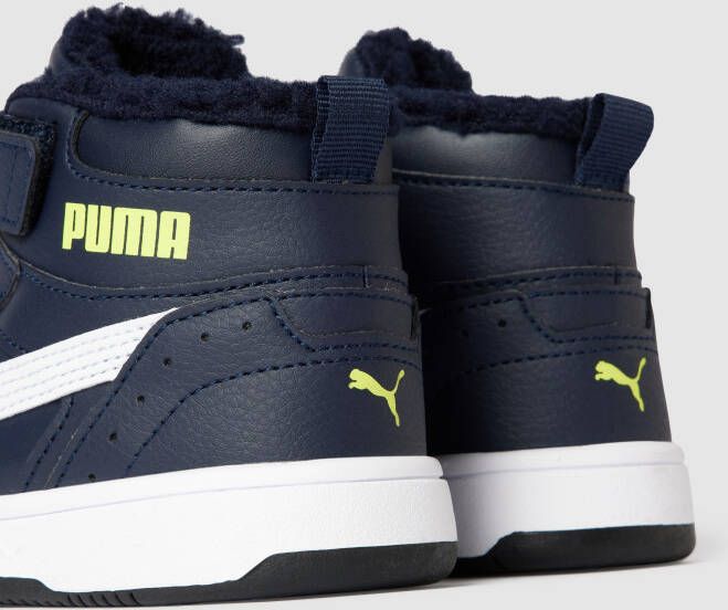 Puma High top sneakers met voering van teddybont model 'JOY FUR'