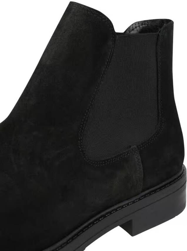 Selected Homme Chelsea-boots van leer