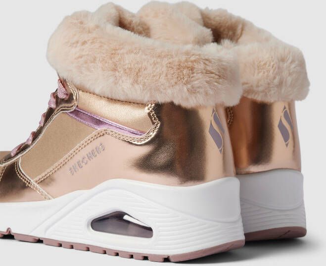 Skechers High top sneakers met labeldetails model 'UNO COZY ON AIR'