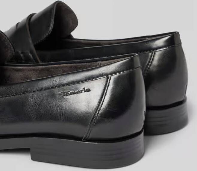 tamaris Loafers met labeldetail