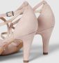 Tamaris Roze Suede Pump met 8cm Hak Pink Dames - Thumbnail 34