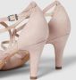 Tamaris Roze Suede Pump met 8cm Hak Pink Dames - Thumbnail 11