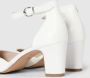 Tamaris leren pumps 1-22401-42 117 dames damesschoenen M2240142 White Leather - Thumbnail 12