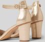 Tamaris Metallic Gouden Sandalette Feest Hakken Yellow - Thumbnail 29