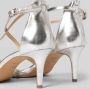 Tamaris Metallic Gouden Vegan Sandalette met 7 5 cm Hak Yellow Dames - Thumbnail 44