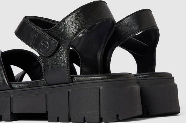 tamaris Sandalen met plateauzool