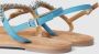Tamaris Sandalen zomerschoen sandaal blokhak met steentjesversiering - Thumbnail 21