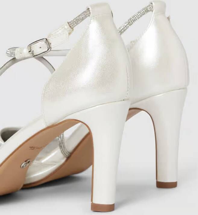 tamaris Sandalen met strass-steentjes