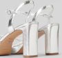 Tamaris Metallic Gouden Vegan Sandalette met 7 5 cm Hak Yellow Dames - Thumbnail 48