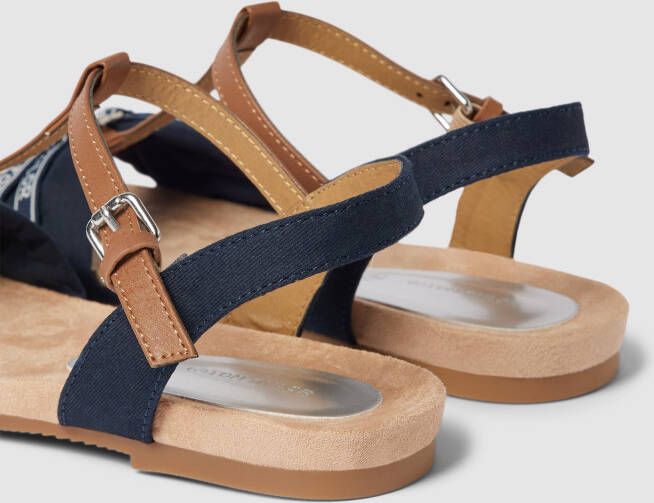 Tom Tailor Sandalen met labeldetails