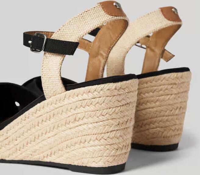 Tom Tailor Wedges met labelstitching