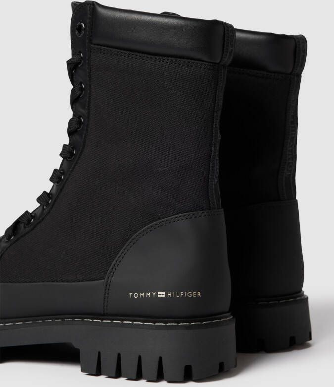 Tommy Hilfiger Boots met contrastgarnering