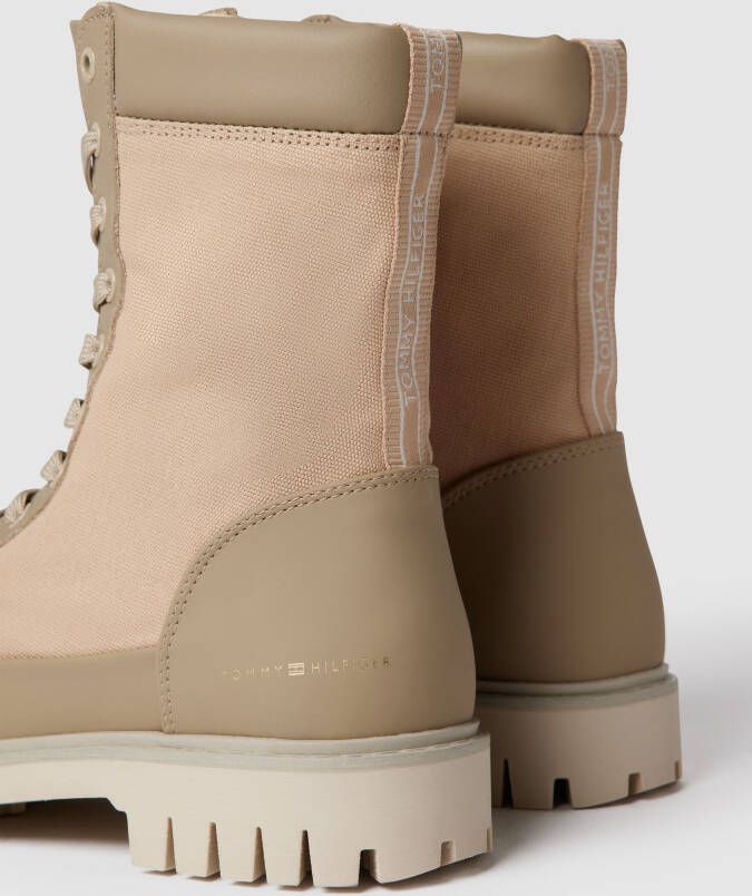 Tommy Hilfiger Boots met contrastgarnering