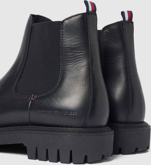 Tommy Hilfiger Chelsea boots met elastische inzetten model 'PREMIUM'