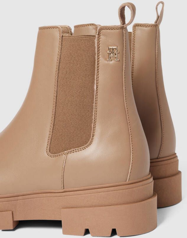 Tommy Hilfiger Chelsea boots met labelapplicatie