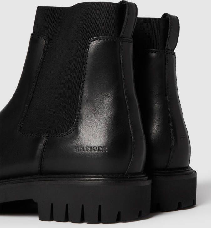 Tommy Hilfiger Chelsea boots met labeldetail model 'CHUNKY'