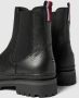 Tommy Hilfiger Zwarte Chelsea Boots RUGGed Classic Chelsea - Thumbnail 3