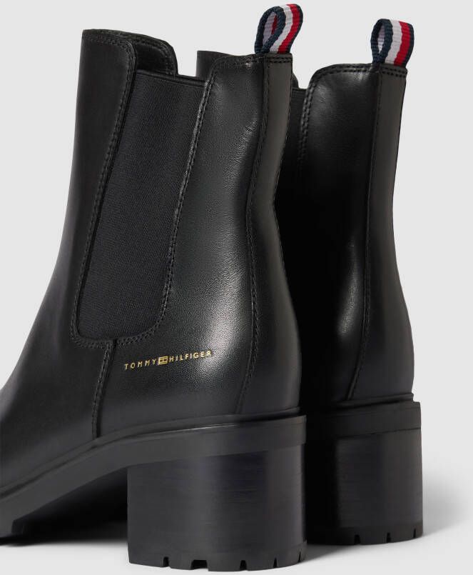 Tommy Hilfiger Chelsea boots van echt leer