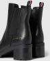 Tommy Hilfiger Chelsea-boots ESSENTIAL MIDHEEL LEATHER BOOTIE met blokhak - Thumbnail 3