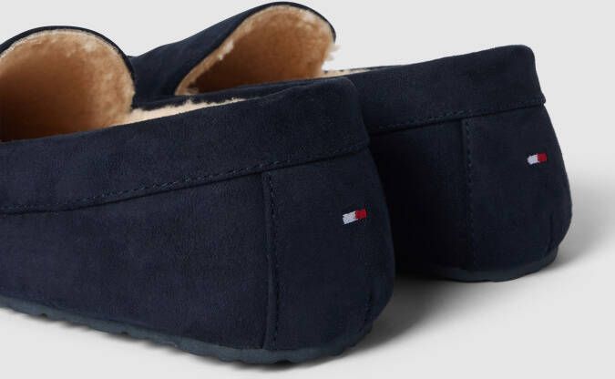 Tommy Hilfiger Mocassins met teddybont model 'HILFIGER DRIVER HOMESLIPP'