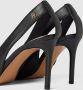Tommy Hilfiger Pumps van leer met labeldetail model 'POINTY SLING BACK' - Thumbnail 4