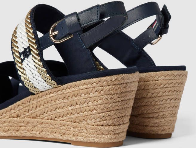 Tommy Hilfiger Sandalen met hoge hak model 'GOLDEN'