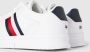 Tommy Hilfiger Minimalistische Witte Leren Sneaker White Heren - Thumbnail 5