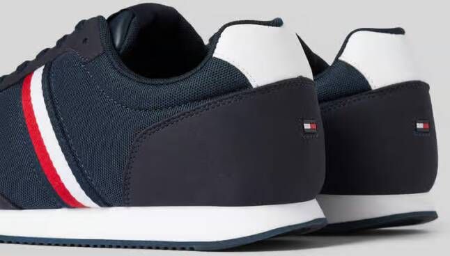 Tommy Hilfiger Sneakers in effen design met contraststrepen