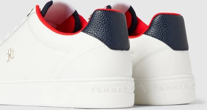 Tommy Hilfiger Sneakers van leer met labelapplicatie