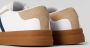 Tommy Hilfiger Plateausneakers TH CUPSET 1A2 LTH MIX vrijetijdsschoen lage schoen veterschoen met strepen in tommy kleuren - Thumbnail 11