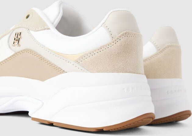 Tommy Hilfiger Sneakers van leermix model 'CHUNKY'
