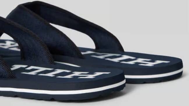 Tommy Hilfiger Teenslippers met labelpatch