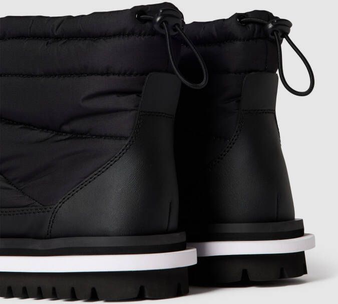 Tommy Jeans Boots met doorgestikte naden model 'PADDED'