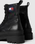 TOMMY JEANS Hoge veterschoenen ACE UP BOOT met opgestikte flag - Thumbnail 9