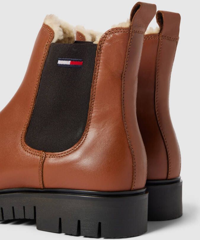 Tommy Jeans Chelsea boots met labeldetails model 'WARMLINED CHELSEA BOOT'