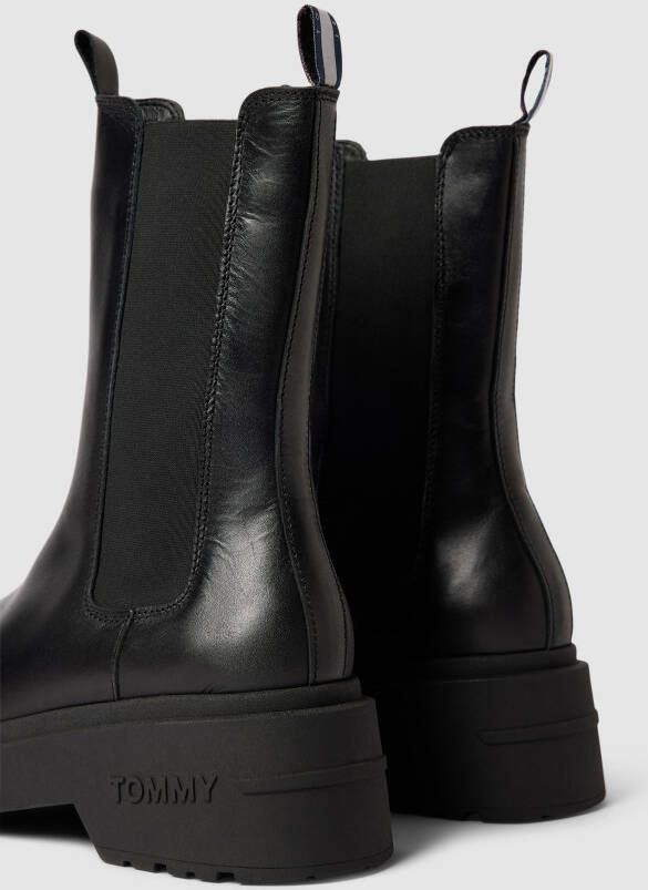 Tommy Jeans Chelsea boots met plateauzool